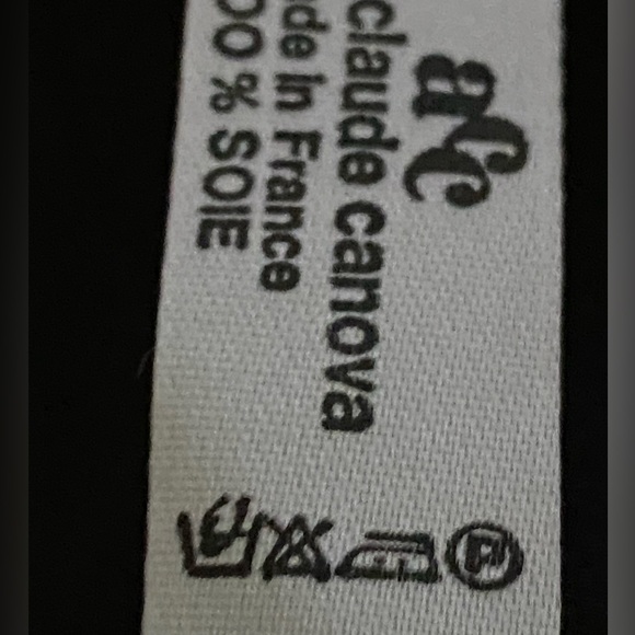 Andre Claude Canova Silk Scarf Designer  France - Picture 5 of 9